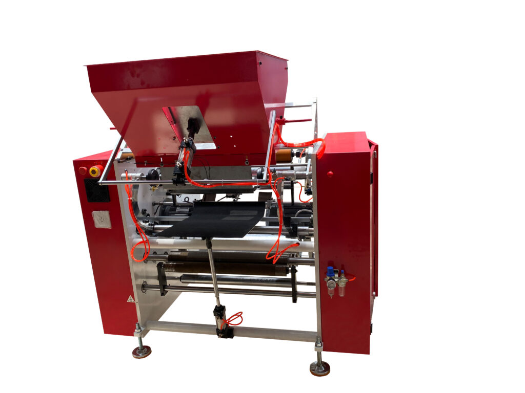 Automatic pre stretch film rewinder